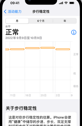 玉环iPhone手机维修如何在iPhone开启'步行稳定性通知'