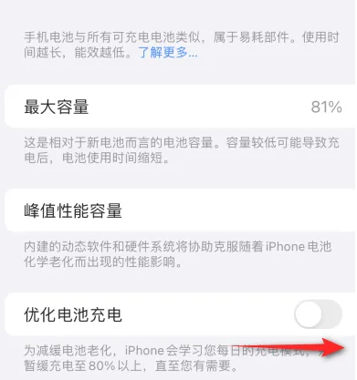 玉环苹果15维修分享iPhone15充电到80%就充不进电了怎么办 