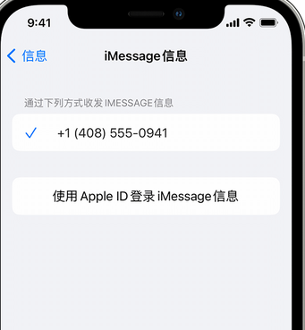 玉环apple维修iPhone上无法正常发送iMessage信息 